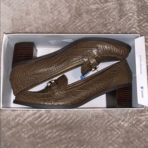 Tommy Hilfiger Leather Heels Never Worn